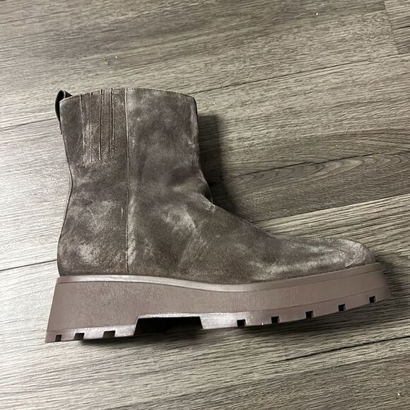 Vince Camuto Womens Neframes Zipper Block Heel Ankle Boots US 9 - Picture 1 of 7